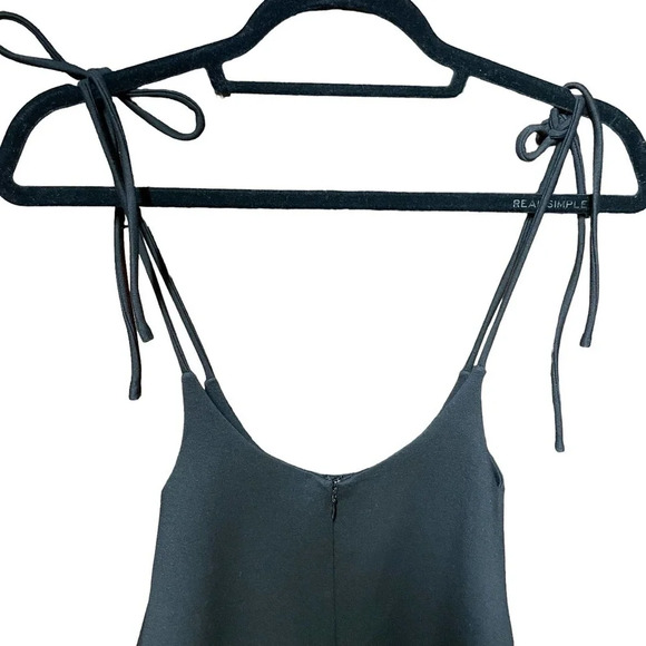 Tiger Mist Black Spaghetti Tie Strap Swing Tank Top Size XS - Picture 8 of 11